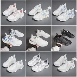 Sapatos homens mulheres 2024 New Hucking Running Shoes Flat Soole Moda Branca Preta Pink Sports Sports Sports Z28 Gai 455