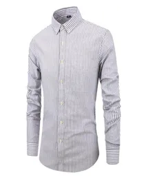 Men039s Slim Fit Long Sleeve Dress Shirt Europe Business Causal Border Shirt High Quality Wedding Grooms Shirts3118385