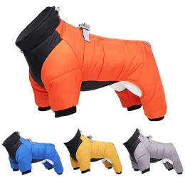 Jackets Winter Small Dog Clothes Warm Puppy Dog Jacket Coats Waterproof Chihuahua French Bulldog Jumpsuit Clothing For Small Medium Dogs