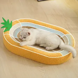 Скретчики Pet Cat Scratcher Board большой диаметр сценой кошачьи кровать носить скребки для питомца Pet Pasties