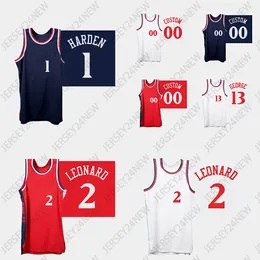 2024 25 James Harden Kawhi Leonard Paul George Basketball Jerseys Russell Westbrook Terance Mann Robert Covington Bones Hyland Norman Powell