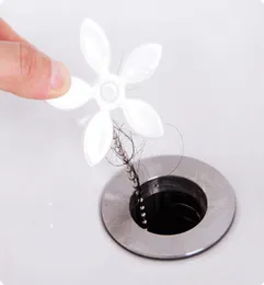 Abflussrohr Haarfänger Stopper Blumenform Küche Badezimmer Waschbecken Badewanne Kanalisation Filter Antiblocking Werkzeug Haarentferner VT0667379294