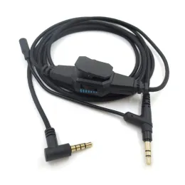 Acessórios Boom Mic para fone de ouvido Cabo de 3,5 mm com controle de volume do microfone e interruptor mudo VMODA Crossfade K1KF