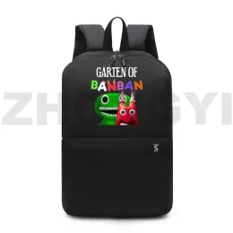 Rucksack Bunte Anime Garten of BanBan 2 Print Rucksäcke Leichter tragbarer Wander-Trekkingrucksack Jungen Schultaschen Herren Laptoptasche