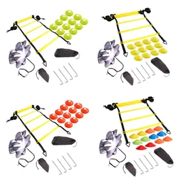 Soccer Football Speed Rungs Agility Ladder Footwork Training Resistance Parachute Agility Training Set for Running Training 240226