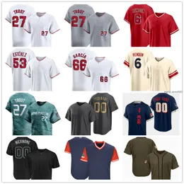 Stitched 2024 Baseball Jersey 27 Mike Trout 3 Taylor Ward 6 Anthony Rendon 54 Jose Suarez 66 Luis Garcia 53 Carlos Estevez 43 Patrick Sandoval 14 Tyler Wade Logan O'Hoppe