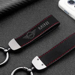 Keychains For MINI Cooper R56 R55 R60 R61 F54 F55 F56 F57 F60 Car Metal Alloy Keychain Styling KeyRings Accessories259l