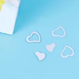 Dekoracja imprezy 600 PCS Love Heart Confetti Romantyczny wystrój stołu Posyp na urodziny ślubne DIY