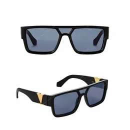 Designer-Sonnenbrille, luxuriös, klobiger Plattenrahmen, 2086, klassische Marke, Herren-Brille mit quadratischem Rahmen, modische Outdoor-Sport-Sonnenbrille in Schwarz für Damen, Originalverpackung