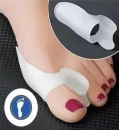 1Pair Silicone Gel thumb Corrector Foot Care Little Toe Protector Separator Hallux Valgus Finger Starten Relief Pads 13037963485