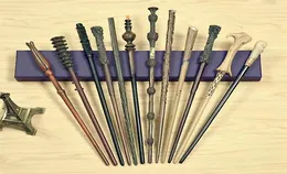 Cosplay Toys Metal Core Potter Magic Wand with Prezent Kids Ron Voldermort Ginny Bella Magical The Elder Stick7313619