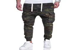 Autumn Men039s Pants Large Size 4XL Designer Fashion Camouflage Printed Tether Belt Casual Beam Army Green Camo Color9024441