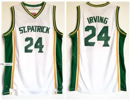 24 Kyrie Irving High School St Patrick Jerseys Man Sport Irving Basketball Team Team Color White Home1554776