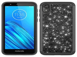 Glitzerhülle für LG Stylo6 A21 A21S A01 Aristo5 K51 A11 MOTO E7 G8 Power Defender, Silikon-Hartschale, stoßfeste Schutzhülle4167732