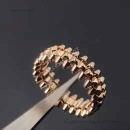 projektant biżuterii Pierścienia Brand Projektowany Rose Gold Sier Rings Pierścień mody For Men Women Wedding Party Never Thisn Thisn nie alergicznej biżuterii