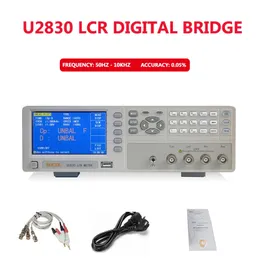 U2830 LCR Digital Bridge10KHz Digital Bridge Resistance Capacitance induktansprovare