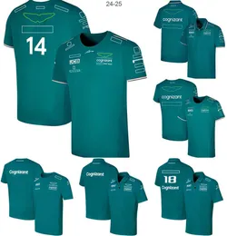 Mäns T-shirts 2022-2023 F1 3D-tryck T-shirts MENS VOMENS Sport Fashion O-Neck T-shirts Kids T-shirt Formel 1 Racing Team Motorsport Polo Shirt