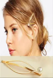 WholeWhole 2016 New Clip Girl Bijoux Tiara Bridal Hairgrips Imitation Pearl Headbands for Women Wedding Hair Jewelry Acce9050064
