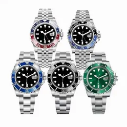 12% zniżki zegarek Męskie mechaniczne ceramiczne automatyczne 40 mm ze stali nierdzewnej ślizgowa klamra czarna okręta podwodna Sapphire Luminous Batman Montre de de