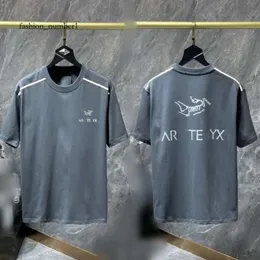 Erkek Tişörtler Arc T Shirt Tasarımcısı Arcterxy Giyim Tees Bask Tişört 2023S Çok yönlü moda Arkter Marka Klasik Renkli Baskı Gevşek UNISEX D6IB 411