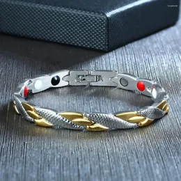 Filo di moda modello drago braccialetto intrecciato semplice regolabile magnetico sano per le donne regalo di gioielli per terapia di potenza