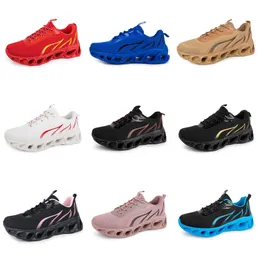 men running shoes women GAI white black navy blue light Brown mens trainers sports purple Breathable Walking shoes Eight