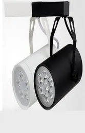 새로운 도착 LED 트랙 레일 조명 5W7W 블랙 흰색 쉘 LED 투영 조명 LED 스포트라이트 벽 램프 20pcslot3313485