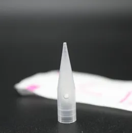 100Pcs Disposable Needle Tips Permanent Makeup Eyebrow Lip Needle Caps Nozzle For Sunshine Giant Sun Tattoo Machine Gun6234332