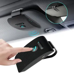 مكبرات صوت مكبر صوت Bluetooth Handfree Car Kit Sun Visor Clip Wireless Audio Receiver Seeperphone Loud Music Player Manos Libres Cooche