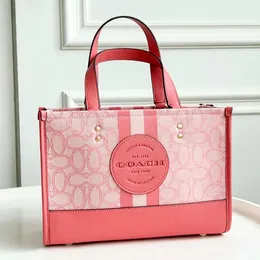 Canvas Dempsey Field Tote Sacoche Designer-Taschenriemen Damen Herren Strand Sommer rosa Clutch-Taschen Cross Body klassisch Top-Griff Reisen Luxus-Handtaschengeschäft Schultertaschen