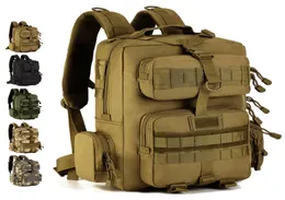 Army Tactical Ryggsäck 30L Mochila Militar 14 tum Laptop Rucks Safs Outdoor Camping Toming Camouflage Bag Bolsa Tatica7780170