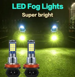 1 قطعة 24LED 3030SMD H1 H3 لمبة LED H4 H7 H11 H8 Super Bright Car Fog Lights 9005 9006 880 881 DC12V Day9417784