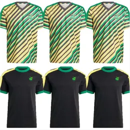 2024 Jamaica Soccer Jerseys 24 25 National Football Team Bailey Antonio Reid Nicholson Lowe Morrison Home Away Shirt S-2XL