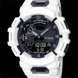 14% rabatt på Watch Watch Chock med Box W GBA 900 Sport Ocean Waterproof and stockproof Quartz Studenter Multifunktionella White Black Relojes Menwatch Watchs