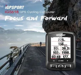 Bisiklet Bilgisayarları Igpsport Ant GPS IGS618 Bisiklet Bluetooth Kablosuz Korsacı Hız Türbüsü Su Geçirmez IPX7 Bisiklet Bilgisayar11077750