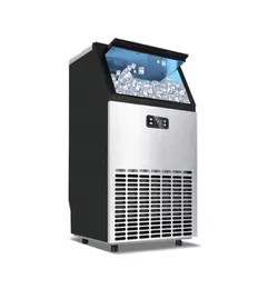 BEIJAMEI Máquina de fazer gelo em cubo comercial Máquina de gelo elétrica automática para bar Coffee Shop4100300