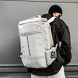 Rucksack Herrenrucksack Trocken- und Nassgepäcktasche Trennung Reisetasche Sporttasche Große Kapazität Sporttraining, Skifahren Fitnesstasche Einzelne Schulter Diagonal Crossin