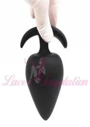 Toysdance Material de Silicone Enormes Plugues Eróticos Brinquedos Sexuais Anal Para Adultos Produtos Do Sexo À Prova D 'Água Ânus Massageador Ferramentas Sexuais q4201317522