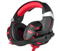 Onikuma K2 Gaming SEALSSet 7.1 Kanałowy dźwięk stereo Casque Gaming Słuchawki z MIC LED światła na komputer laptopa 9702479