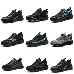 Scarpe da corsa GAI Uomo Donna sneaker sportiva sei triple nero bianco blu scuro Comode scarpe da passeggio traspiranti in mesh