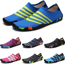 Em clássico masculino água mulher deslizamento praia vadear descalço sapatos de natação de secagem rápida respirável luz esporte tênis unisex 35-46 Gai-38