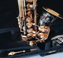 Ny kvalitet svart altsaxofon yas82z yas875ex japan märke alt saxofon eflat musikinstrument med case professional 7697729