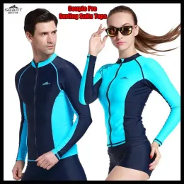 Mayo Sbart Pro Split Dalış Wetsuit, Menwomen Lovers Sörf Takımları, Açık UV50+ Güneş Koruyucu Antiuv Twopiece Denizanası Mayo Tops