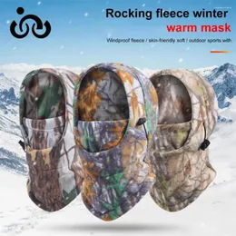 Cycling Caps Winter Full Face Mask Combat Game CP Military Hat Hunting Army Multi Camera Scarf Neck Cover Accessories