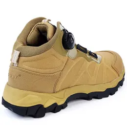 Scarpe da esterno Sandali ESDY Stivali da esterno leggeri a risposta rapida Scarpe da trekking Scarpe tattiche con fibbia automatica Stivali da combattimento Stivali YQ240301