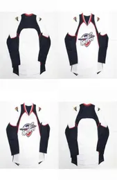 MIT Windsor Spitfire Jersey Jersey Mens Womens Youth 100 Brodery Cusotm Ett namn Ett nummer White Hockey Jersey7609065