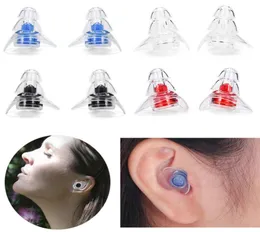 1ペア耳のケア供給ポータブルシリコン音響断熱保護耳栓症状のための睡眠プラグアンチノーリングリダクション8441062