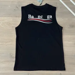 France BB Mens T -koszule drukowana moda kamizelka Najwyższa jakość bawełniane koszulki krótkometrażowe luksusowy projektant hip hop projektant Paris bawełna T koszule stereoskopowe logo