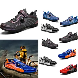 Designer Cycling Shoes Men Sports Dirt Road Cykelskor Flat Speed ​​Cycling Sneakers Flats Mountain Bicycle Footwear Running Basketball Soccer Football BA GAI