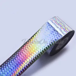 4cm*50m Stamping Holographic Foil for Fishing Lure DIY Fishing Scales Material Laser Foil Sliver Decals for Nails 240301